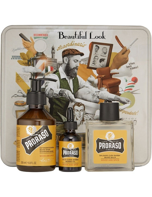 Proraso Wood and Spice Beard Care Set Baardverzorging