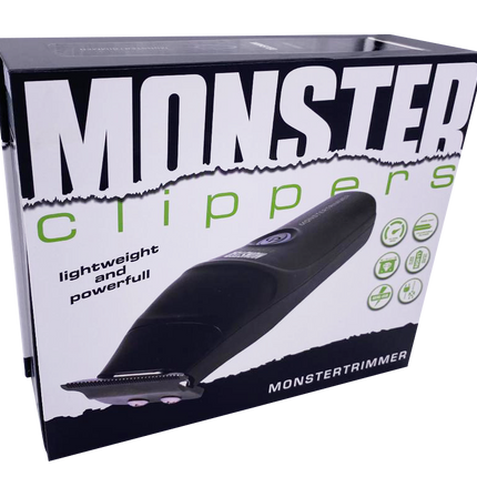Monster Clippers Combi MONSTERTRIMMER Draadloos Lithium-ion + Monster Clippers Clean & Cool Blade Spray & Olie